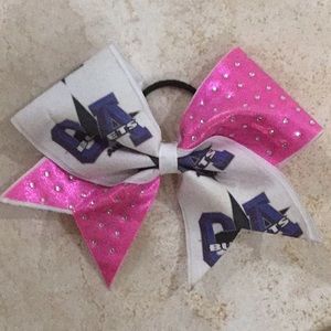 Vintage CA California Allstars Cheer Bow